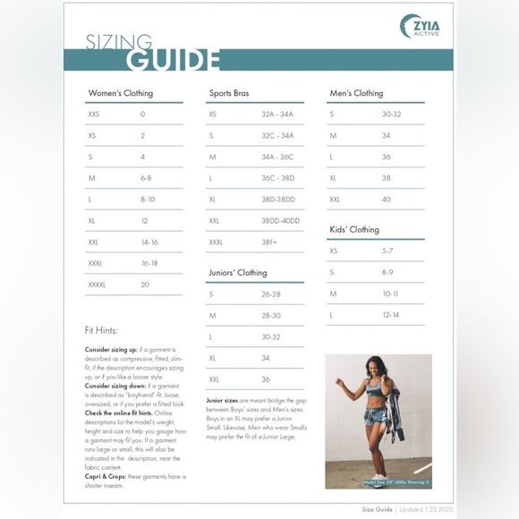 Zyia Active Women's Hendrix Athletic Halter Top, Black/White, Size XL - Picture 5 of 5